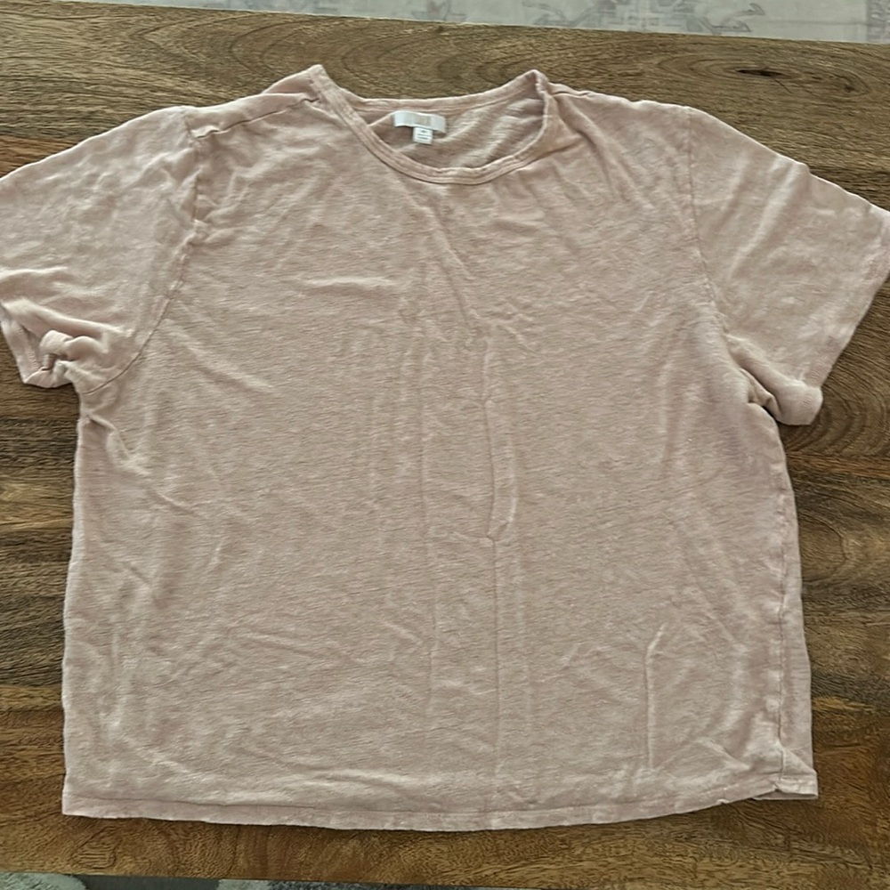 Lunya Soft Pink Sleepwear Top